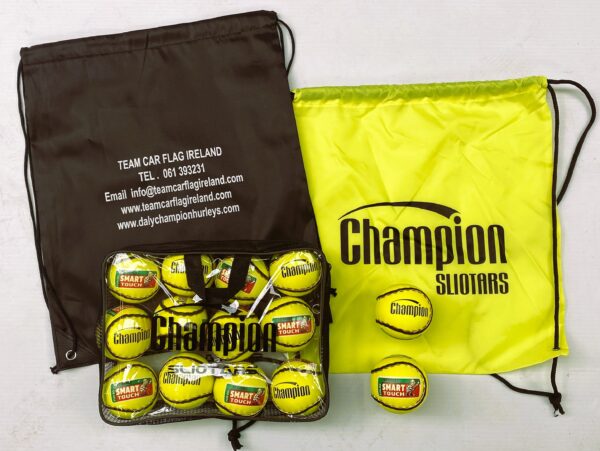 Smart Touch Sliotar (Dozen) - YELLOW - Image 2